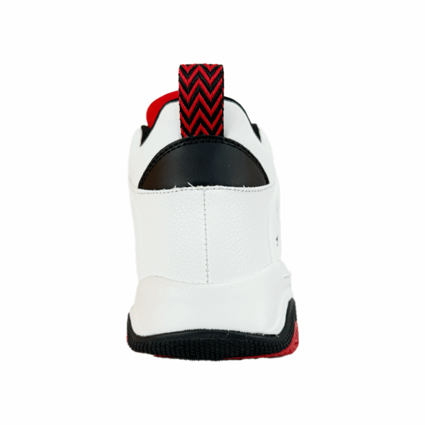 tenis blancos negros rojs shaq BOTA storm basquetball - Imagen 3