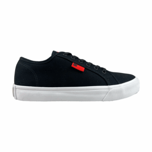 TENIS HOMBRE NEGRO BLANCO DC SHOES MANUAL MX