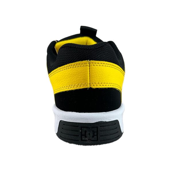TENIS HOMBRE AMARILLO NEGRO DC SHOES LYNX ZERO - Imagen 4