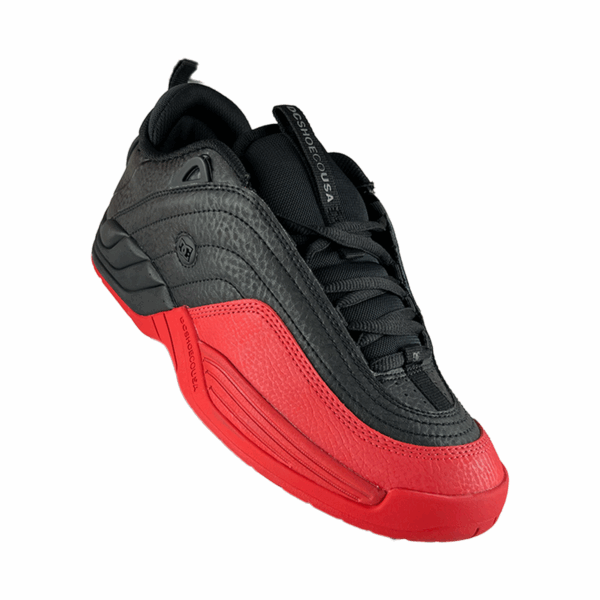 TENIS HOMBRE NEGROS ROJOS DC SHOES WILLIAMS OG - Imagen 6