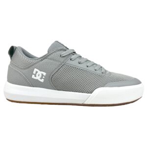 Tenis Para Hombre Gris Blanco Dc Shoes Transit Sneakers