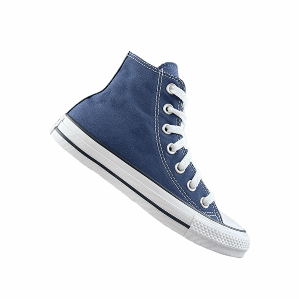 Tenis Converse Bota Chuck Taylor Azul Blanco - Imagen 6