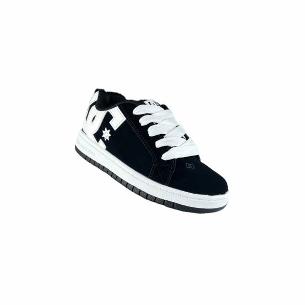 Tenis para Niño Dc Shoes Court Graffik Negro Blanco - Imagen 2