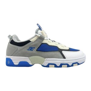Tenis Dc Shoes Metric Shanahan Blanco Gris Azul Hombre Aswb