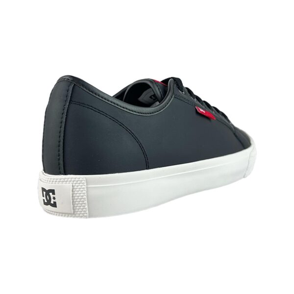 TENIS HOMBRE NEGRO BLANCO DC SHOES MANUAL SN MX - Imagen 7