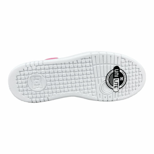 Tenis De Mujer De Plataforma Blancos Dc Shoes Manteca 4 Rosa - Imagen 4