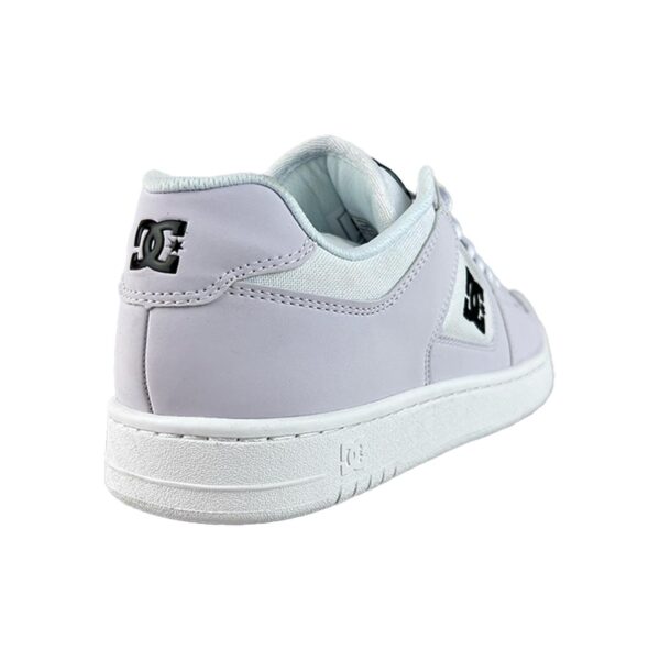 TENIS HOMBRE BLANCO NEGRO DC SHOES MANTECA 4 MX - Imagen 7