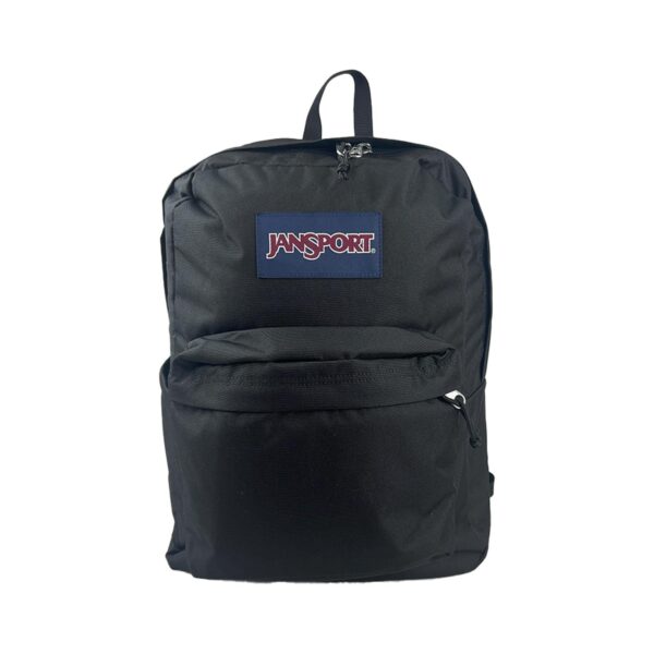Mochila Escolar Jansport Superbreak Plus Negro Diseño Liso
