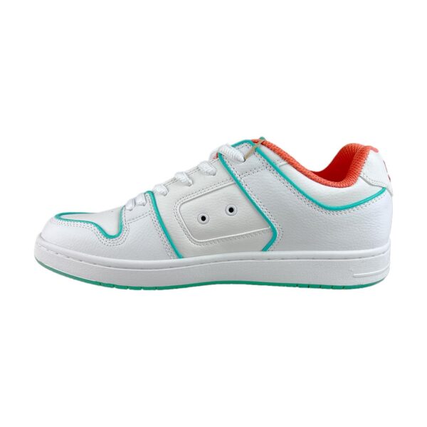 TENIS HOMBRE BLANCO VERDE DC SHOES MANTECA 4 - Imagen 2
