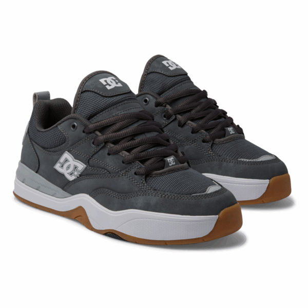 tenis gris blanco hombre dc shoes ascend chunky - Imagen 7
