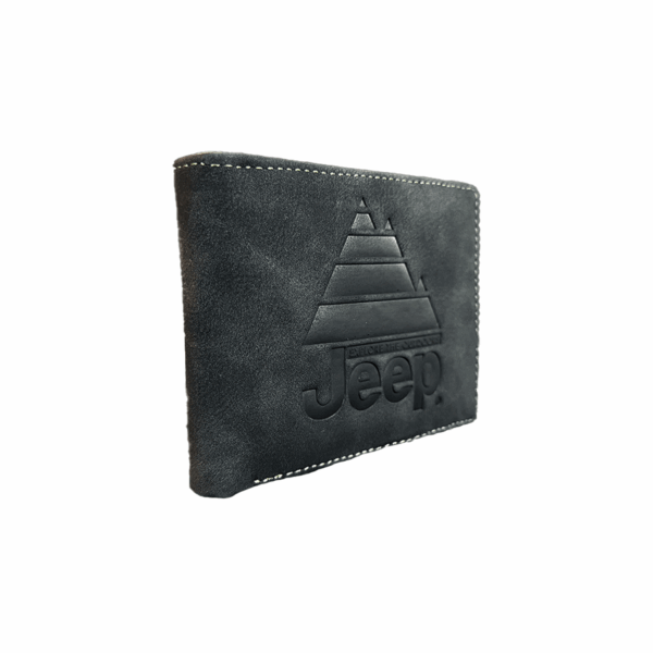CARTERA PARA HOMBRE NEGRA VERDE JEEP TARJETERO BILLETERA - Imagen 5