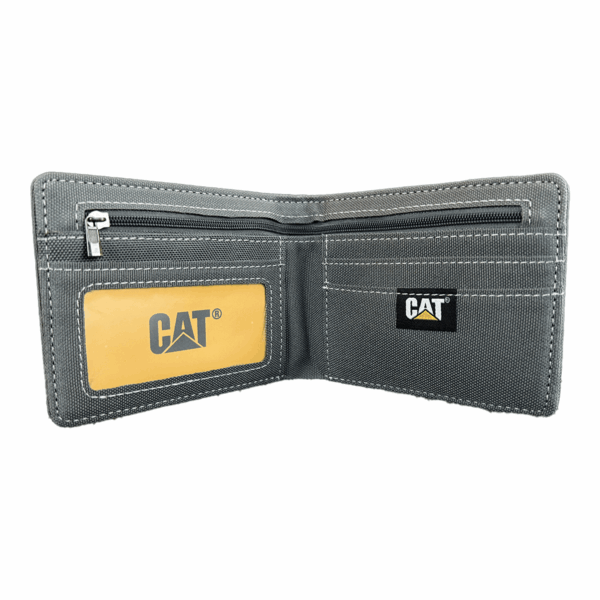 CARTERA PARA HOMBRE GRIS CAT TARJETERO BILLETERA - Imagen 4