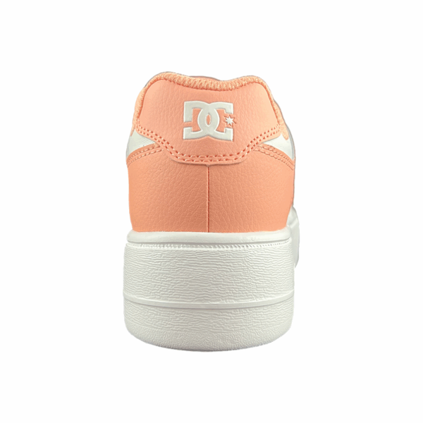 Tenis Para Mujer De Plataforma Dc Shoes Manteca Rosa Blanco - Imagen 4