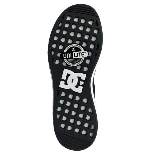 Tenis para Hombre Negros Blancos Transit Dc Shoes - Imagen 5