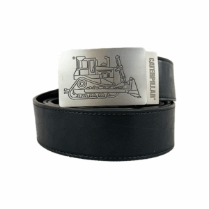 Cinturon Para Hombre Con Hebilla CAT Sintetico Negro