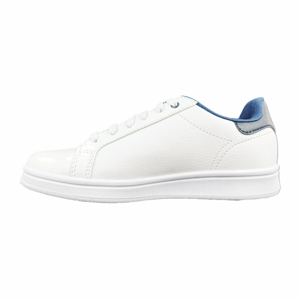 TENIS MUJER BLANCO AZUL HPC POLO CASUAL - Imagen 2