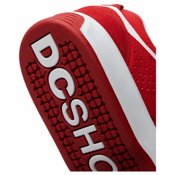 Tenis Para Hombre Rojos Dc Shoes Kalynx Zero Gamuza - Imagen 8