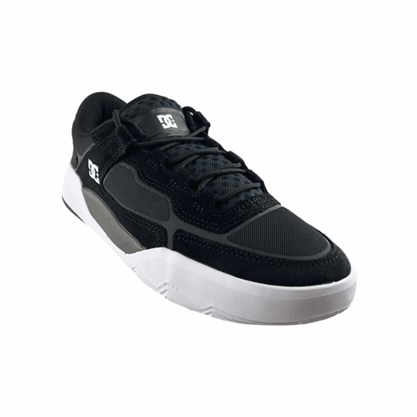 TENIS HOMBRE NEGRO BLANCO GRIS DC SHOES METRIC - Imagen 6