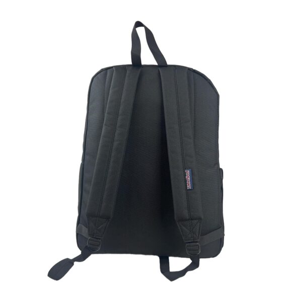 Mochila Escolar Jansport Superbreak Plus Negro Diseño Liso - Imagen 3
