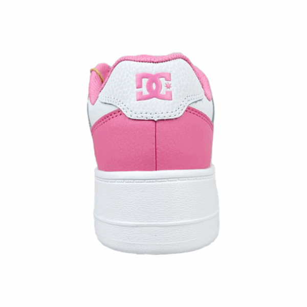 Tenis De Mujer De Plataforma Blancos Dc Shoes Manteca 4 Rosa - Imagen 3