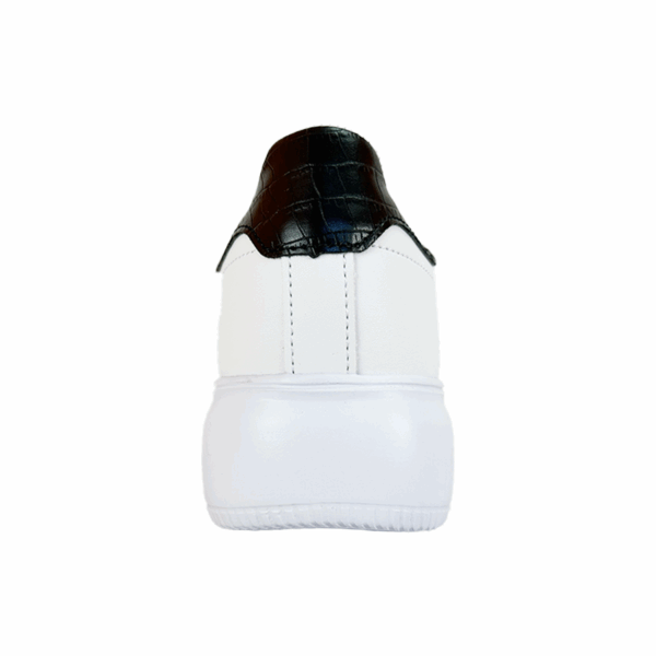 Tenis Para Mujer Plataforma Polo Club Blanco Sintetico - Imagen 6
