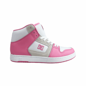 TENIS MUJER BLANCO ROSA BOTA DC SHOES MANTECA 4 HI