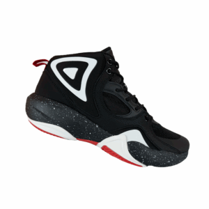 TENIS NEGROS ROJOS BLANCOS BOTA HOMBRE SHAQ RADIATE BASQUETBALL