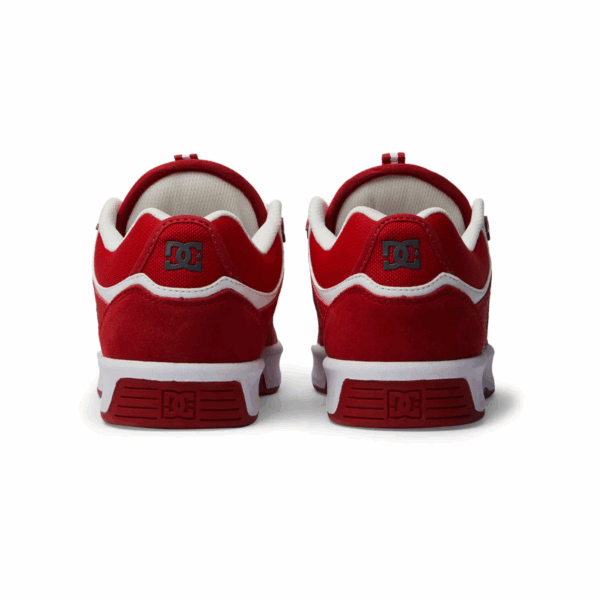 Tenis Para Hombre Rojos Dc Shoes Kalynx Zero Gamuza - Imagen 4