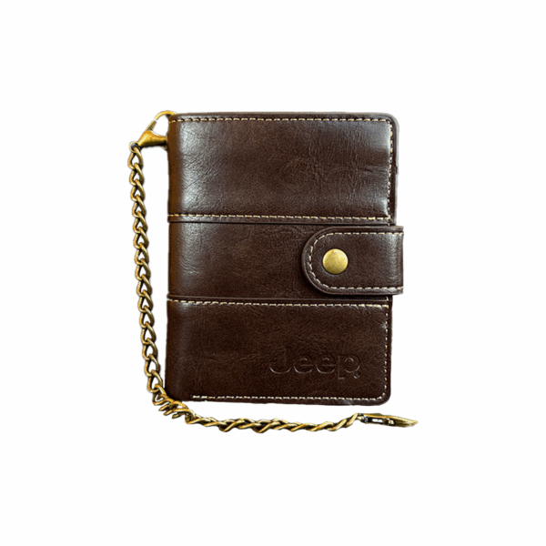 CARTERA PARA HOMBRE CAFE JEEP TARJETERO BILLETERA - Imagen 2