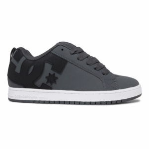 TENIS HOMBRE GRIS NEGRO COURT GRAFFIK DC SHOES ORIGINAL