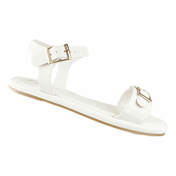 Sandalias Para Mujer Blanco Huarache Beige Chancla Exploras - Imagen 2