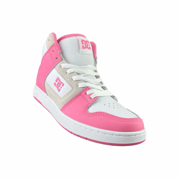 TENIS MUJER BLANCO ROSA BOTA DC SHOES MANTECA 4 HI - Imagen 5