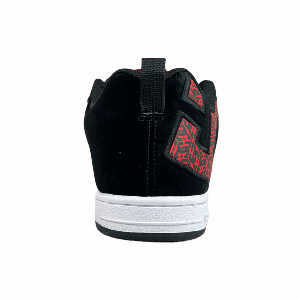 Tenis para Hombre Negros Rojos Court Graffik Dc Shoes - Imagen 6