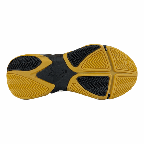 TENIS BLANCOS NEGROS HOMBRE BOTA SHAQ RADIATE BASQUETBALL - Imagen 4