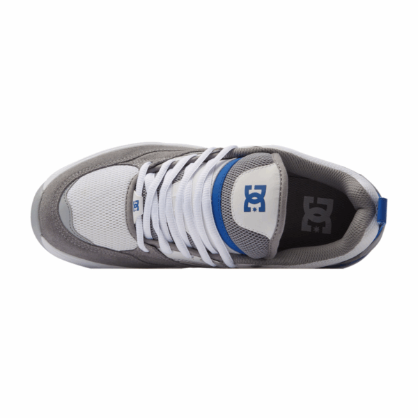 tenis hombre gris azul ascend dc shoes chunky - Imagen 6