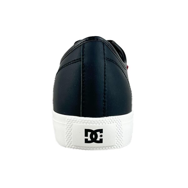 TENIS HOMBRE NEGRO BLANCO DC SHOES MANUAL SN MX - Imagen 4
