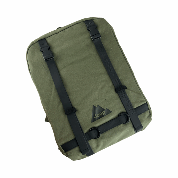 Mochila Backpack Para Hombre Verde Olivo JEEP - Imagen 2