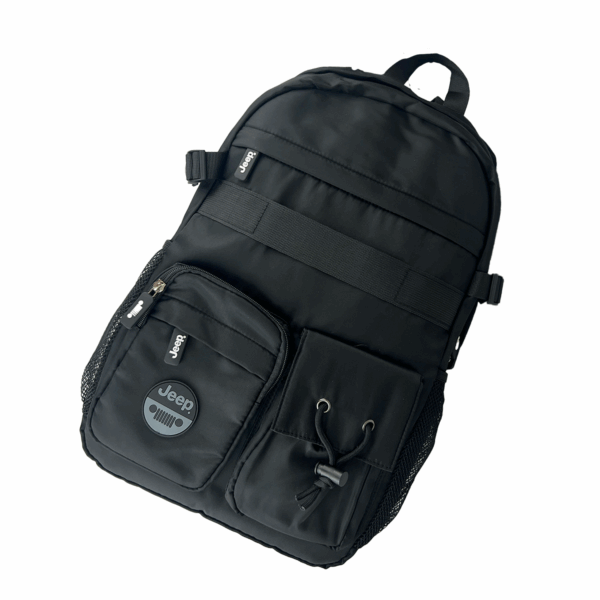 Mochila Backpack Para Hombre Negra JEEP - Imagen 2