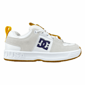 TENIS PARA HOMBRE BLANCO MORADO DC SHOES LYNX OG