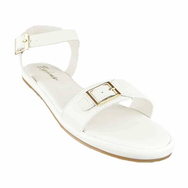 Sandalias Para Mujer Blanco Huarache Beige Chancla Exploras - Imagen 3