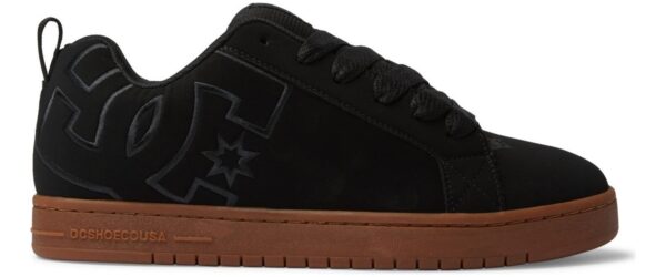 Tenis Negros Para Hombre Suela Liga Dc Shoes Court Graffik
