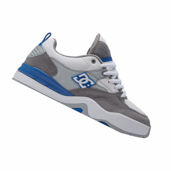 tenis hombre gris azul ascend dc shoes chunky - Imagen 2