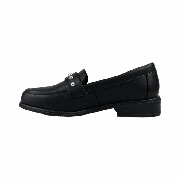 Mocasin Para Mujer Dama Casual Zapato Negro - Imagen 3