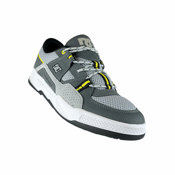 TENIS HOMBRE GRIS AMARILLO DC SHOES CONSTRUCT - Imagen 6