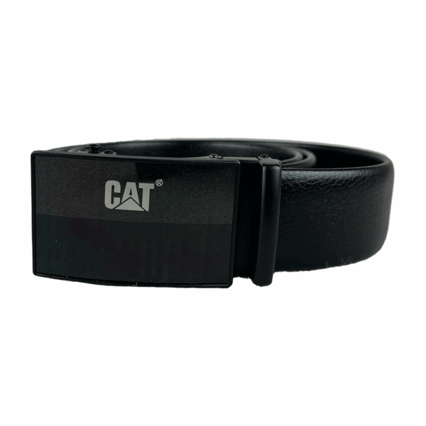 Cartera Cinturon Para Hombre Kit CAT Negro Sintetico - Imagen 5