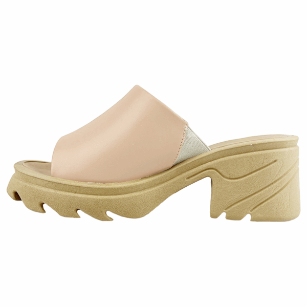 Sandalias De Mujer Plataforma Dama Tacón Maquillaje Exploras - Imagen 3