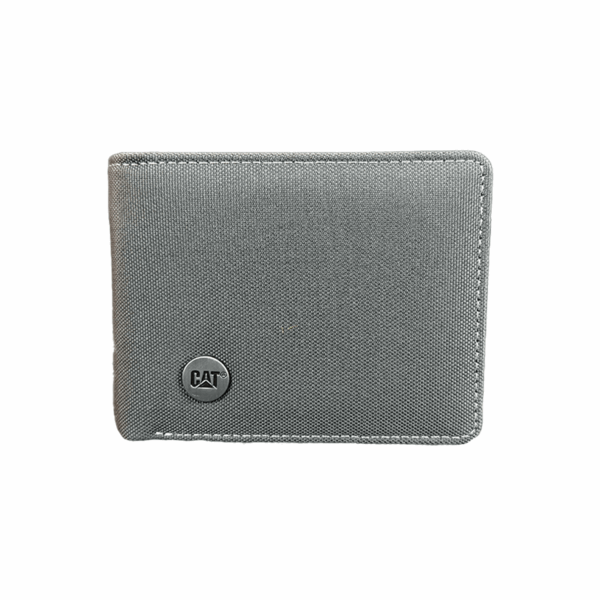 CARTERA PARA HOMBRE GRIS CAT TARJETERO BILLETERA - Imagen 2