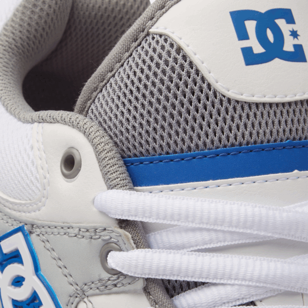 tenis hombre gris azul ascend dc shoes chunky - Imagen 5