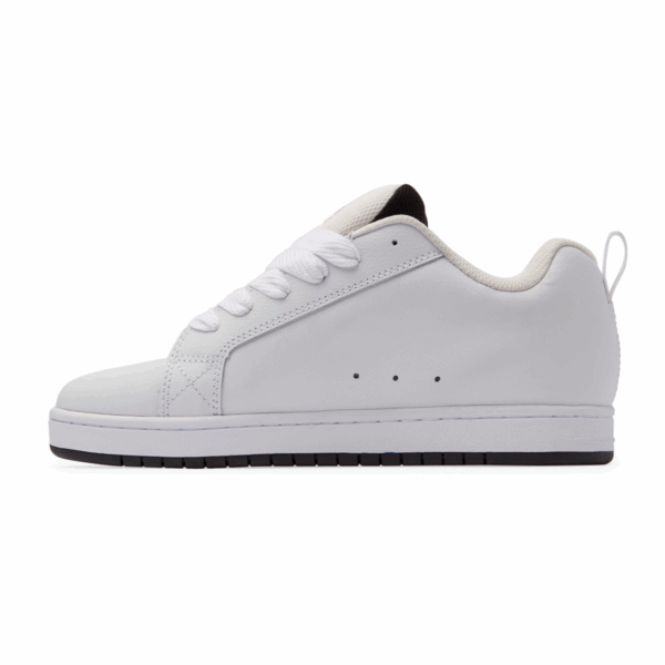 TENIS HOMBRE BLANCO AZUL DC SHOES COURT GRAFFIK - Imagen 5