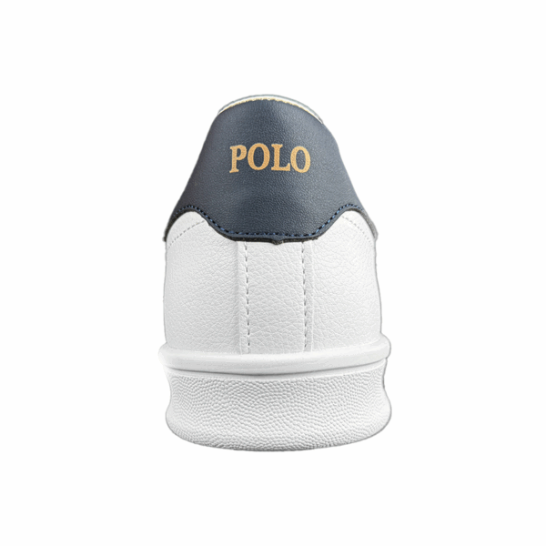 TENIS HOMBRE BLANCOS AZUL ROJO POLO CASUALES - Imagen 4